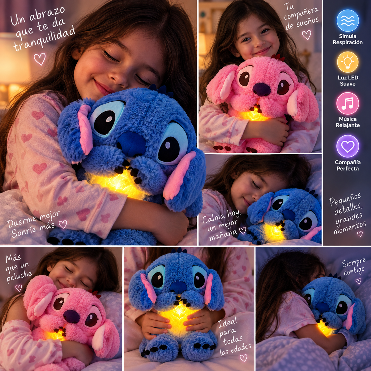 Stich Stitch que respira para dormir