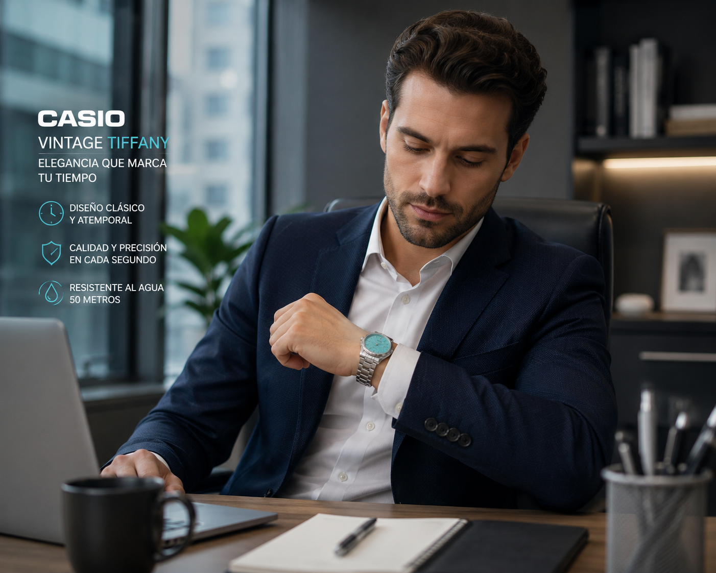 Reloj Casio VINTAGE TYFFANY AAA✅
