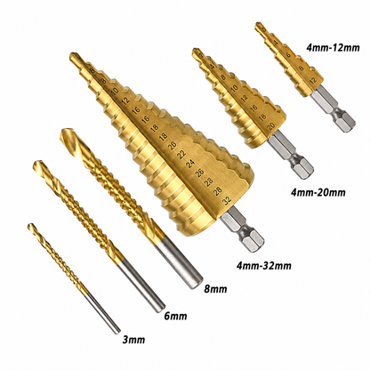 brocas de titanio x6