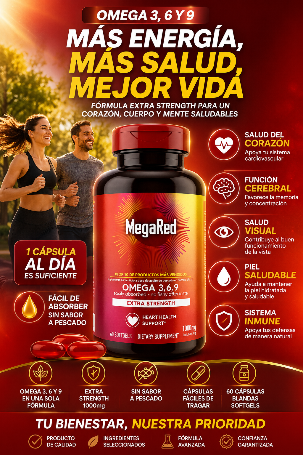 MegaRed OMEGA 3 6 9