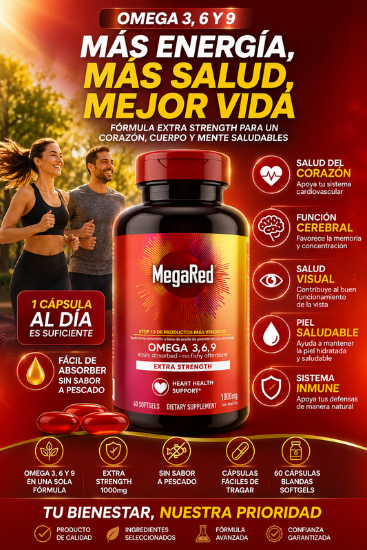MegaRed OMEGA 3 6 9