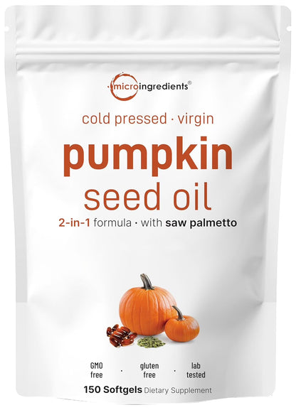 Pumpkin Seed Oil Calabaza 150 Capsulas