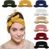 AQOKKA Fashion Headbands | Aqokka Headbands For Women Criss Cross Vintage Headwraps Boho Headband Elastic Hair Accessories