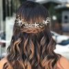 CASDRE Fashion Headbands | Casdre Starfish Bride Wedding Hair Vine Pearl Bridal Headpiece Beach Wedding Hair Accessories For Women And Girls(A Silver)