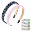 Gmmidea Fashion Headbands | Gmmidea Rhinestone Women Headband Sparkle Diamond Crystal Headband Padded Wide Hairband Glitter Hair Accessories For Women Girls Rainbow