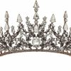 SWEETV Fashion Headbands | Sweetv Vintage Tiaras And Crowns For Women Queen Crown Costume Headpiece For Halloween Quinceanera Pageant Prom