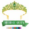 Dayofun Fashion Headbands | Birthday Sash For Women, Birthday Crowns For Women, Birthday Tiara, Birthday Queen Sash, Birthday Sash And Tiara For Women, Birthday Headband, Birthday Tiara For Women, Birthday Decorations For Girls