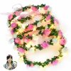 Novelty Place Fashion Headbands | Novelty Place 4Pcs Light Up Flower Crown Headbands - Led Floral Wreath Crown Led Hair Accessories For Girls, Women Wedding, Birthday, Festival Party