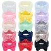 Lawie Fashion Headbands | Lawie 15 Colors Pack Coral Fleece Fluffy Wide Headbands For Women Yoga Headbands Sports Spa Headband Makeup Hair Holder Hair Wraps For Washing Face Large Hair Bows Bands Party Gifts For Teens Girl