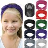 Shame On Jane Fashion Headbands | Shame On Jane 8 Pack Of Colorful Headbands For Girls, Girls Headbands - Removable Bow - Cute Hair Accessories For Girls With 10 Extra Hair Elastics (Bow)