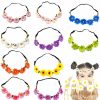 RONYOUNG Fashion Headbands | Ronyoung 10Pcs Multicolor Lady Girl Fashion Flower Crown Floral Garland Headbands For Festival Wedding Party