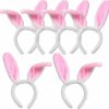 RrUuIiEn Fashion Headbands | Rruuiien Plush Easter Bunny Ears Headband 6Pcs Rabbit Ear Hairbands For Adult Kids Cosplay Party