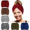 YONUF Fashion Headbands | Yonuf Wide Headbands For Women Extra Large Headband Twisted Knot Head Bands For Women'S Hair Band Turban Accessories 6 Pack