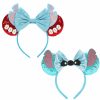 Udzenk Fashion Headbands | Udzenk Princess Party Mouse Ears Headband - 2Pack Cartoon Mouse Sequin Ears Headband For Women Boys Girls Hair Accessories Trip