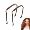 Garcan Fashion Headbands | Garcan Sunglasses Headband, Square Headbands Fits Like Sunglasses, Invisible Hair Hoop Curly Thick Hair Headband Hairstyle Fixing Tool For Curly Hair Brown (Pack Of 2)