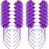 Tigeen Fashion Headbands | Tigeen 12 Pcs Pom Pom Headband Head Bopper With Pom Pom Birthday Party Headwear For Women Adults Accessories (Mixed Color)