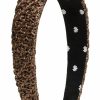 Lele Sadoughi Fashion Headbands | Lele Sadoughi Women'S Raffia Bessette Headband, Chocolate, Brown, 1 Count