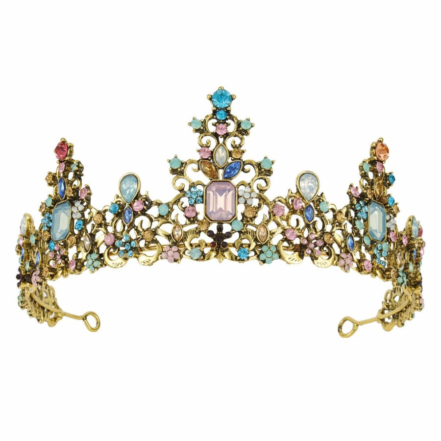 Didder Fashion Headbands | Didder Baroque Vintage Crowns For Women Princess Crown Tiaras For Women Girls Royal Tiaras And Crown For Women Wedding Tiara For Bride/Halloween/Christmas/Prom/Birthday/Party