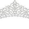 SWEETV Fashion Headbands | Sweetv Princess Tiara For Women, Crystal Wedding Tiaras For Bride, Silver Crown For Birthday Quinceanera Pageant Party Prom,Costume Hair Accessories Gift