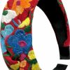 YZXDORWJ Fashion Headbands | Yzxdorwj Women'S Mexican Headband Embroidery Handmade Colorful Floral Cinco De Mayo Artisanal Braided Headband (Fa-G)