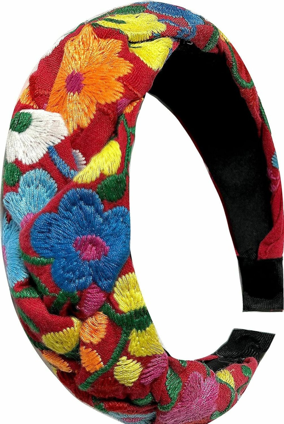 YZXDORWJ Fashion Headbands | Yzxdorwj Women'S Mexican Headband Embroidery Handmade Colorful Floral Cinco De Mayo Artisanal Braided Headband (Fa-G)