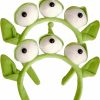 BeyLi Fashion Headbands | Beyli 2 Pcs Cute Plush Three Eyes Alien Headband Or Clown Caterpillar Headband For Theme Party,Cosplay,Girls,Kids And Women