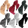 TOBATOBA Fashion Headbands | Tobatoba Knotted Bow Headbands For Women Red Bow Headbands Fashion Knot Headband, Bunny Ears Headband, Wide Headbands Diademas Para Mujer De Moda Solid Cute Hair Band Hair Accessories For Women Girls