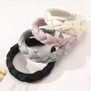 Ivyu Fashion Headbands | Ivyu Headbands Women Hair Head Hands Braided Head Band Twist Hairbands For Girls Black Pink Gray White Hair Band