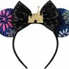 RAZKO Fashion Headbands | Razko Birthday Minnie Ears Headband, Pink Birthday Mouse Ears Headband Mini Ears Headband For Women Girls Hair Accessories(Birthday Girl-Pink M)