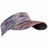 Scunci Fashion Headbands | Scunci Sporty Visor Headwrap, Super Stretchy And Comfy, One Size, Assorted Colors (1-Count)