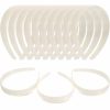 HESTYA Fashion Headbands | Hestya White Craft Plastic Headbands 1 Inch Plain No Teeth Diy Hair Bands Plain Headbands (40 Pieces)