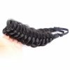 DIGUAN Fashion Headbands | Diguan Messy Wide 2 Strands Synthetic Hair Braided Headband Hairpiece Women Girl Beauty Accessory, 62G/2.1 Oz (Brunette Brown)