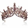 Yolmina Fashion Headbands | Women Baroque Queen Crown, Gold Princess Tiaras And Crowns Wedding Tiara And Crown For Bride Crowns For Women Adult And Girls - Prom Birthday Halloween