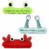 WLLHYF Fashion Headbands | Wllhyf 3 Pack Spa Headband Face Wash Hairband Facial Makeup Head Wraps Cartoon Elastic Head Band Cute Frog Snail Crab Shower Headband Creative Hair Accessories For Beauty Skincare Sports