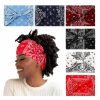 Artilady Fashion Headbands | Artilady 7'' Wide Headbands For Women Tie Dye - Extra Large Headwrap Head Bands Boho Turban Knotted Hair Bands Soft Elastic Non Slip Fabric Cloth Hairband Hair Accessories 6 Pcs