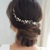 JAKAWIN Fashion Headbands | Jakawin Bride Rhinestone Wedding Hair Piece Crystal Flower Hair Vine Pearl Bridal Hair Accessories For Women And Girls Hv176 (1 Silver)