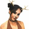 JeVenis Fashion Headbands | Jevenis Luxury Reindeer Antler Headband Gold Deer Headband Festival Wear Party Hats