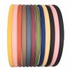 Springtime Fashion Headbands | 12Pcs 6Mm Thin Headbands For Girls Women Plastic Pigtail Sytle With Teeth Skinny Headbands For Kids Teens Lady