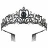 Dicodoum Fashion Headbands | Dicodoum Silver Tiaras And Crowns For Women Girls, Crystal Birthday Queen Crowns With Comb Rhinestone Princess Tiara Hair Accessories Wedding Crown For Brides