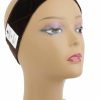 MainBasics Fashion Headbands | Mainbasics Wig Grip Band For Keeping Wigs In Place Adjustable Velvet Wig Headband (Beige)