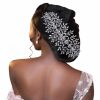 ZHENM Fashion Headbands | Zhenm Silver Wedding Hair Comb Bridal Headband Rhinestone Hair Accessories For Brides And Bridesmaids