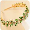 BERYUAN Fashion Headbands | Beryuan Bridal Tiaras And Crowns Crystal Wedding Headband Teardrop Crystal Wedding Hair Accessories Crystal Wedding Headbands For Women And Flower Girls