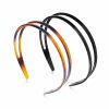 REDANHA Fashion Headbands | Redanha 2 Pieces Plastic Headband Double Row Teeth Comb Hair Band Simple And Chic Hair Hoop Non-Slip Hair Accessory For Women Girls Daily Dating Decorations(Black)