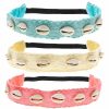 FROG SAC Fashion Headbands | Frog Sac 3 Glitter Headbands For Girls, Adjustable No Slip Headband For Kids, Sparkly Stretch Hair Bands For Tweens, Bling Elastic Nonslip Teen Girl Hair Accessories