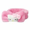 NGCJZF Fashion Headbands | Ngcjzf Kawaii Kitty Cat Makeup Headband Spa Hairband Coral Fleece For Face Washing Make Up Pajama Party For Women Girls