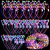 Xinnun Fashion Headbands | 50 Pcs Led Cat Ear Headbands Bulk, Light Up Flower Headband Glow Crown Rabbit Ear Hairband Luminous Head Accessories For Adults Kids Valentine'S Day Glow In The Dark Party Supplies