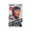 Red by Kiss Fashion Headbands | Red Premium Bow Wow X Power Wave Durag, 360 Wave Compression Cap For Men & Women, Adjustable Hook-And-Loop Strap, Stylish & Durable, Ideal For Locs, Braids, Finger Waves (Velvet - Black)