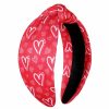 vokone Fashion Headbands | Vokone Christmas Headbands For Women Red Plaid Knotted Headband Wide Hairband Christmas Holiday Party Headband Hair Accessories Gifts For Girls