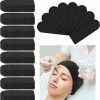 Preboun Fashion Headbands | Preboun 24 Pcs Cloth Neck Strips Microfiber Neck Strip Towels Spa Headbands For Women Absorbent Barber Neck Strip Fast Drying Salon Towel Hair Cutting Shampoo Neck Towel Wrap(Black)