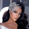 TRiXY Fashion Headbands | Trixy Wedding Headband Bridal Hair Pieces Rhinestone Hair Accessories For Brides And Bridesmaids,Party Hair Accessories Headpieces For Women Silver Hp438